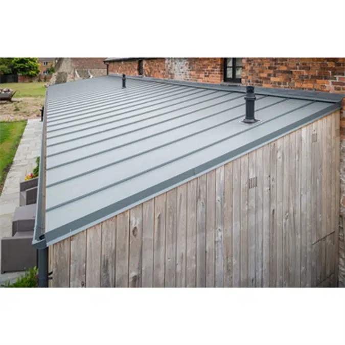 Catnic Urban Plywood Decking - standing seam roof and wall cladding system