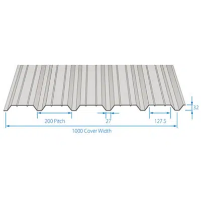 Image for RoofDek D32S (Shallow Deck) - Structural decking for roofs