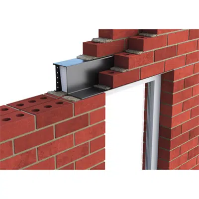 Image for Catnic CN71 - External solid wall Classic Box Lintels