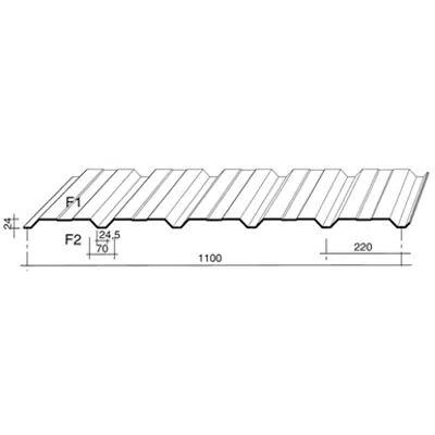 Monopanel - Wall Profiles - Facade Cladding Profiles for Architectural Wall Cladding systems图像