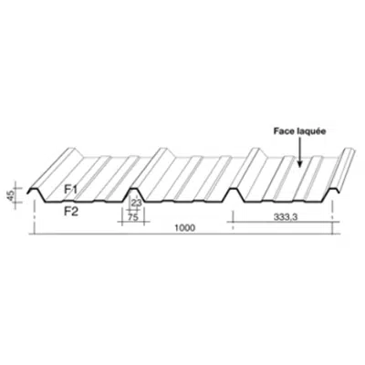 Monopanel - Roof Profiles - Steel Roof Profiles for Architectural Roofing systems图像