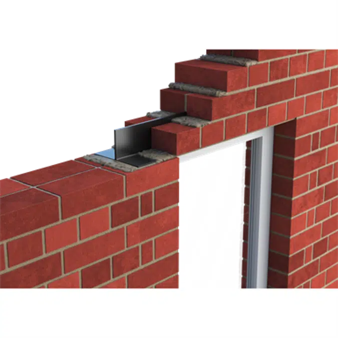 Catnic CN50/CN51 - External solid wall Two-Piece Inverted 'T' Lintels