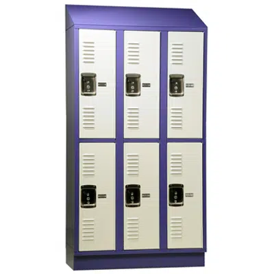 Image for Core Hallway Lockers - 3 Tier - 45"