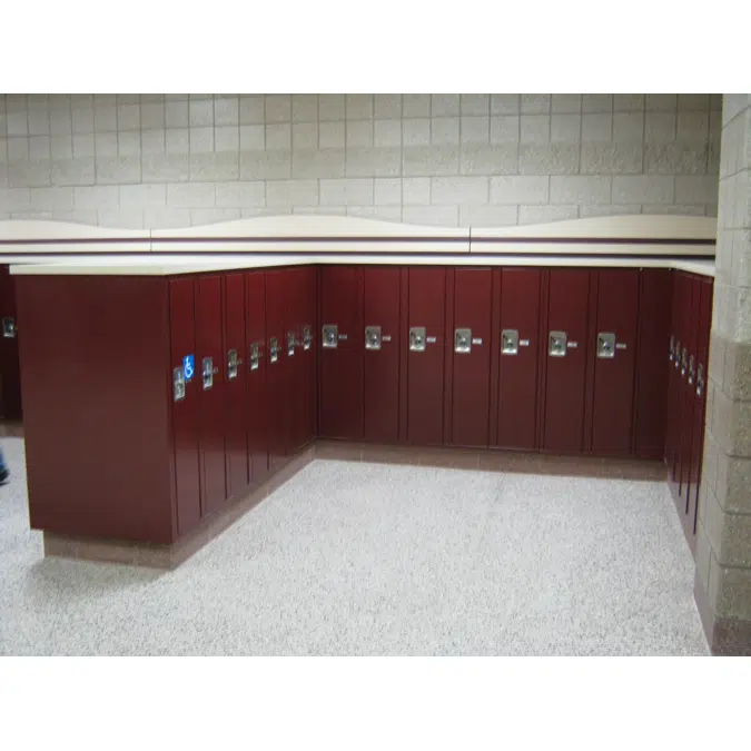 Core Athletic Lockers - 1 Tier - 36"