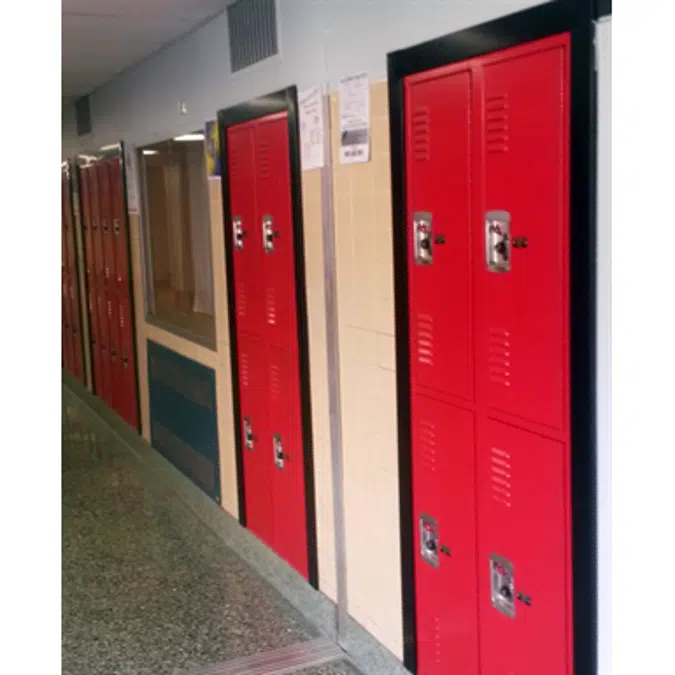 Rebel Hallway Lockers - 3 Tier - 72"