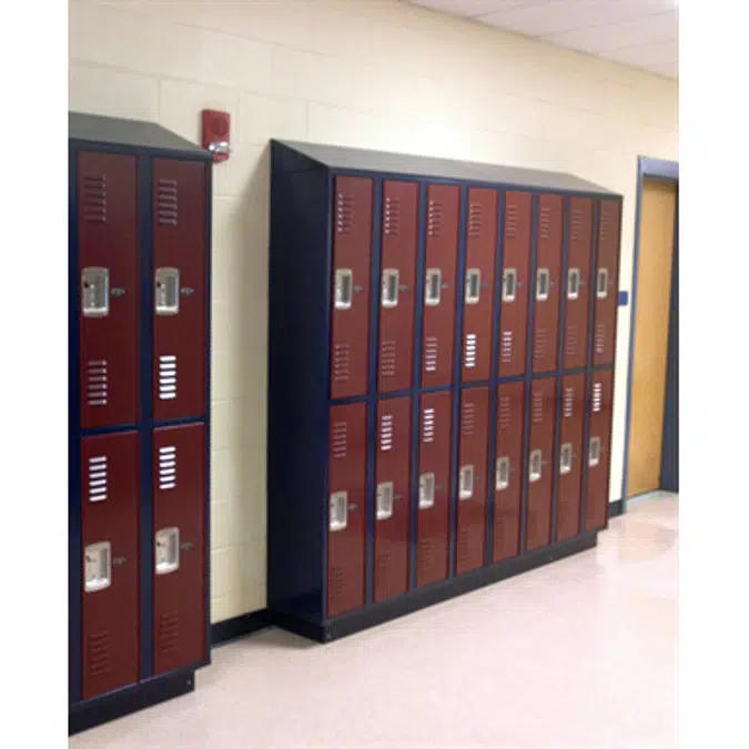 Rebel Hallway Lockers - 3 Tier - 72"