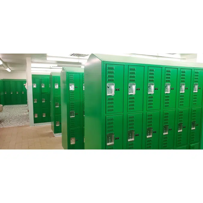 Core Athletic Lockers - 3 Tier - 72"