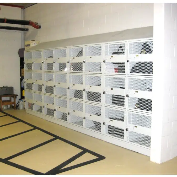 Core Athletic Lockers - 3 Tier - 45"