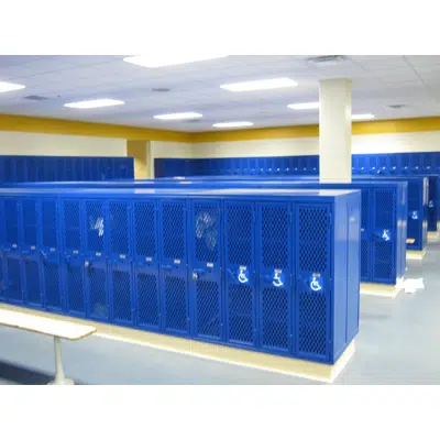 Image for Apex Athletic Lockers - 1 Tier - 60"