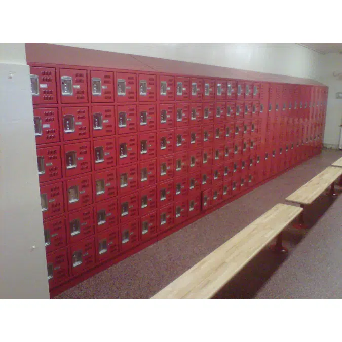 Core Athletic Lockers - 6 Tier - 72"