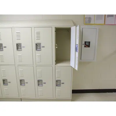 Image pour Core Hallway Lockers - 2 Tier - 48"