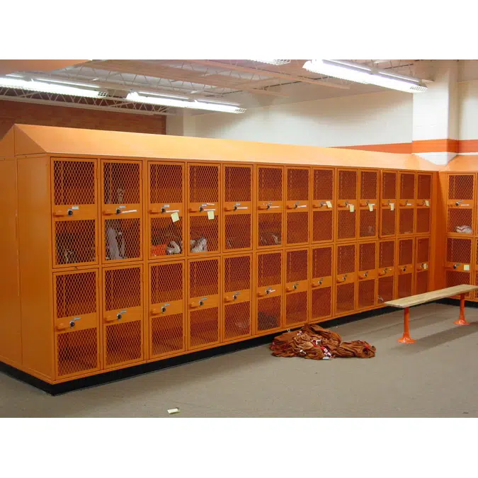 Apex Athletic Lockers - 2 Tier - 60"