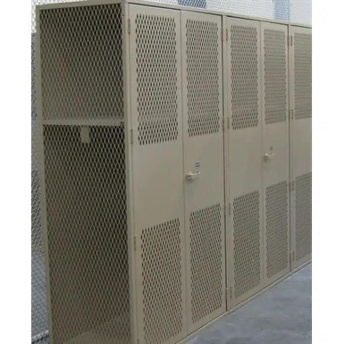 Military TA-50 Gear Lockers - 1 Tier - 96"