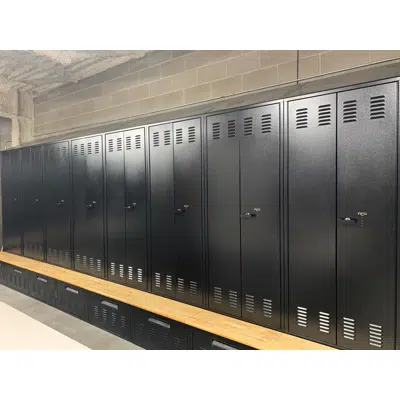 画像 First Responder Lockers - 2 Door - 61"