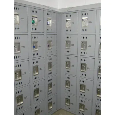 kuva kohteelle Apex Hallway Lockers - 5 Tier - 60"