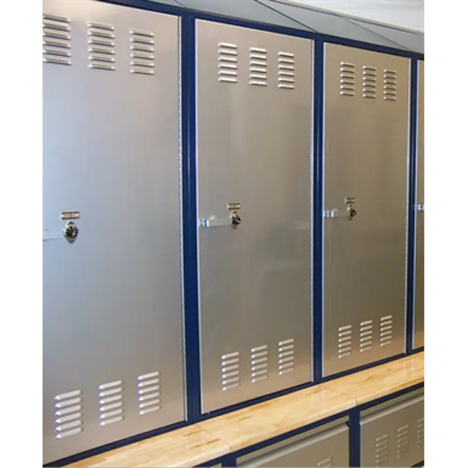 First Responder Lockers - 2 Door - 73"