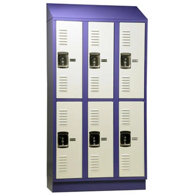 Core Hallway Lockers - 3 Tier - 54"