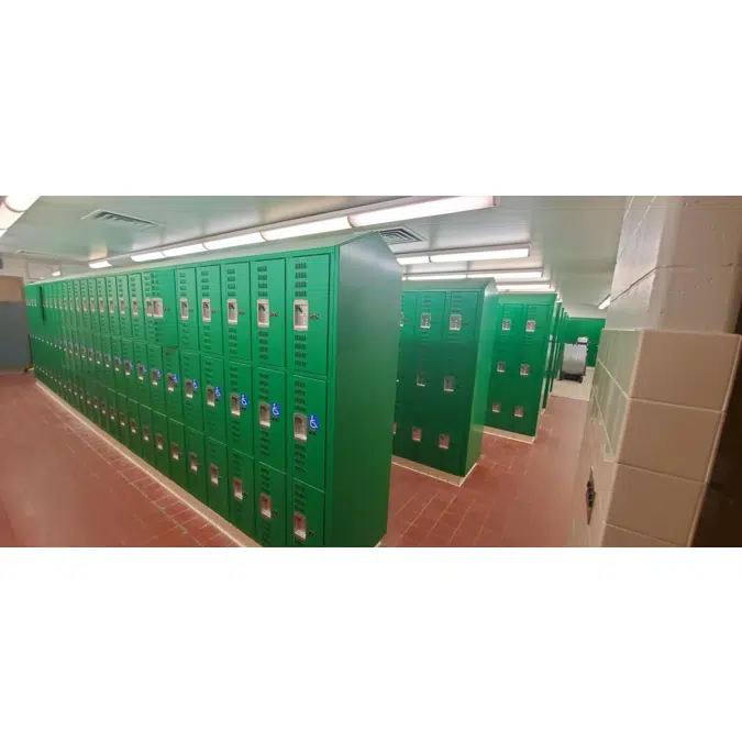 Core Athletic Lockers - 3 Tier - 54"