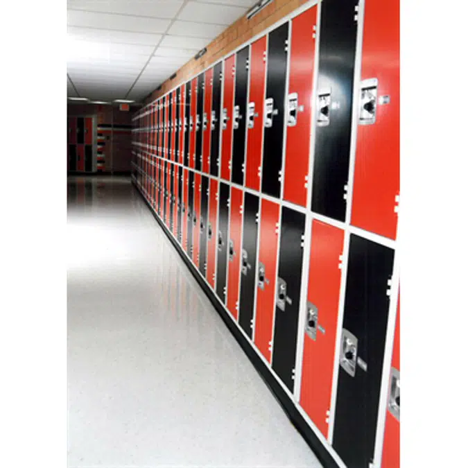 Apex Hallway Lockers - 4 Tier - 48"