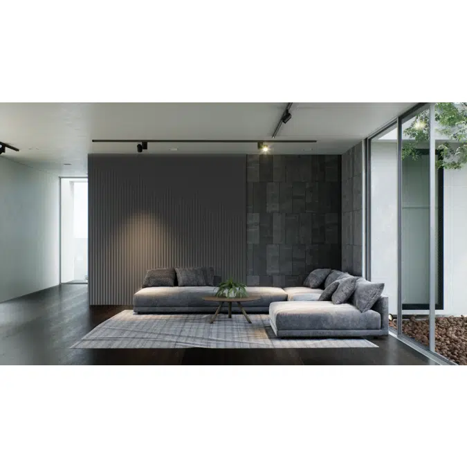 SCG Living Room Facade Solution Modeena-M4 & KMEW Solido