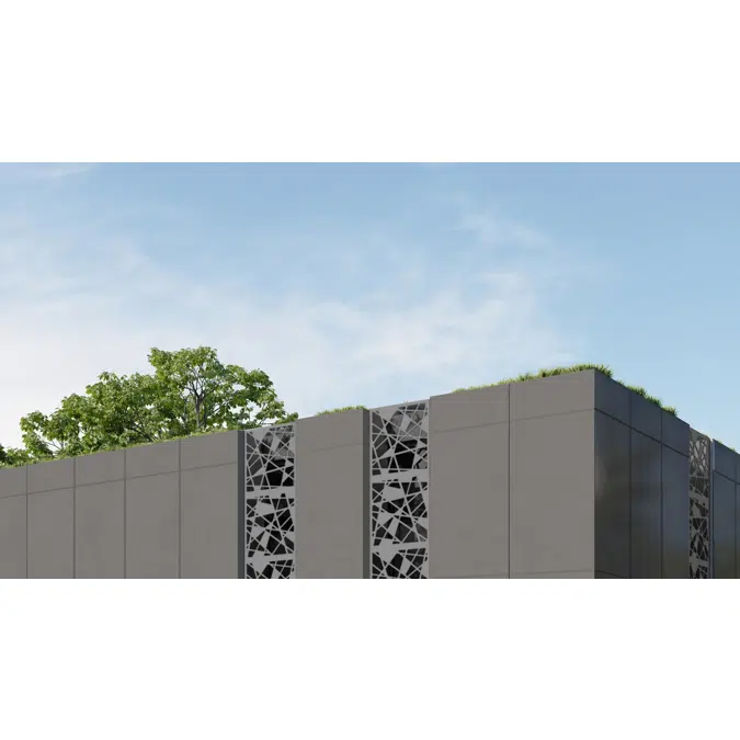 BIM objects - Free download! SCG Cutting Facade Solution Fretwork & Fiber  Cement-High Density