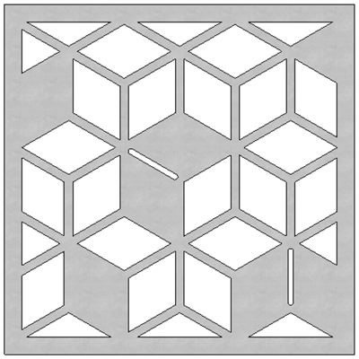 画像 SCG Fretwork Cube-3