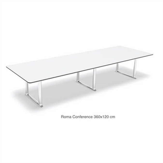 BIM objects Free download! Rome Conference Table BIMobject