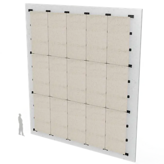 BIM objects - Free download! larcore®A2 Stone HideTech® PLUS system ...