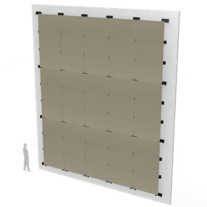 BIM objects - Free download! larcore®A2 specials Anodized Light Bronze ...
