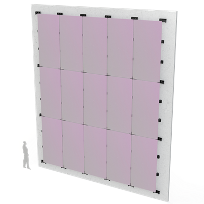 BIM objects - Free download! larcore®A2 specials Holo Grey Pink ...