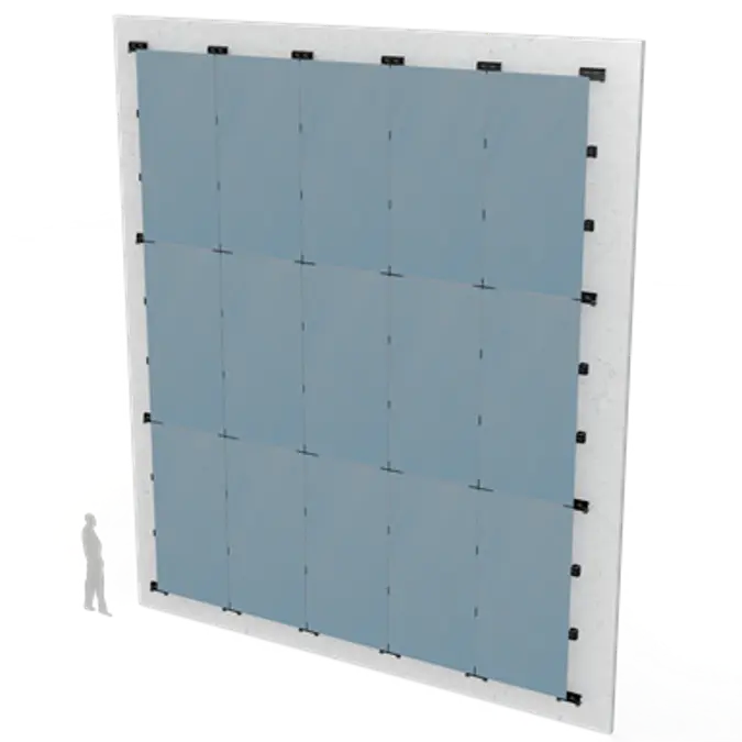 BIM objects - Free download! larcore®A2 specials Holo Blue Gold ...
