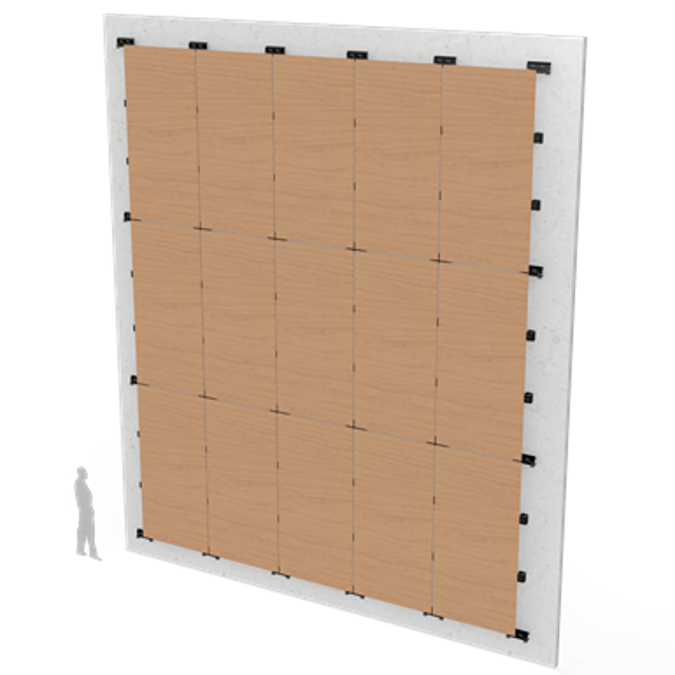 BIM objects - Free download! larcore®A2 wood HideTech® PLUS system ...