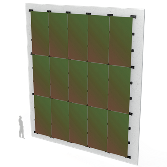 BIM objects - Free download! larcore®A2 specials Holo Red Green ...