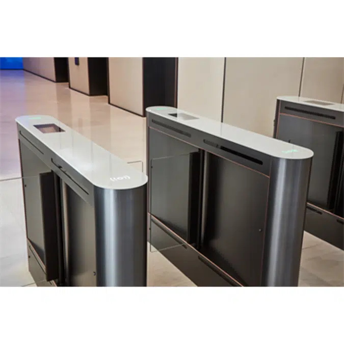 BIM objects - Free download! EasyGate SPD-G Speed Gate | BIMobject