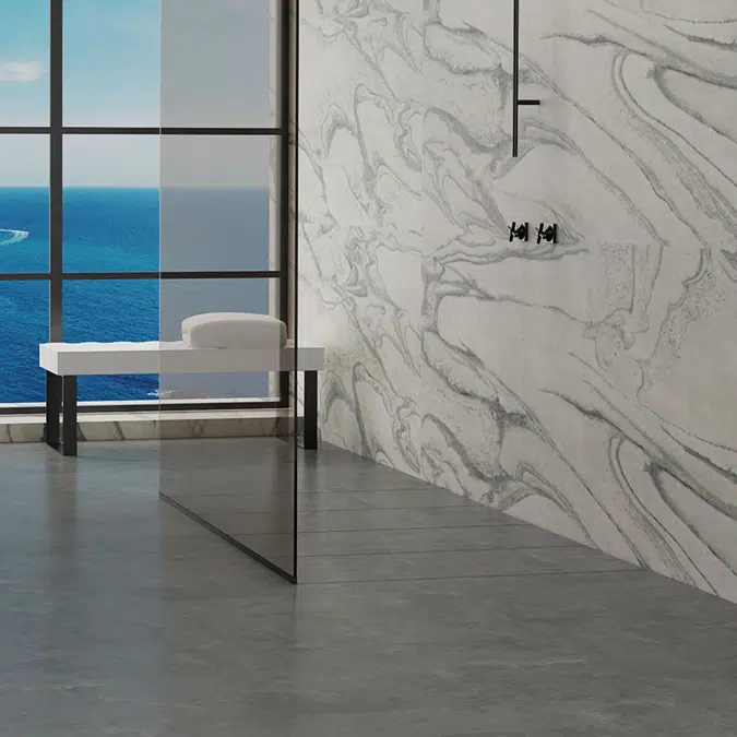 Plato Level Integrated flat shower system | Revestech