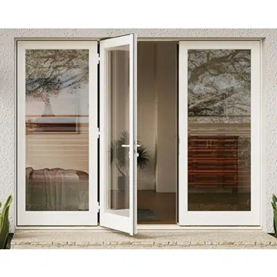 imagem para Infinity Outswing French Door 3 Panel