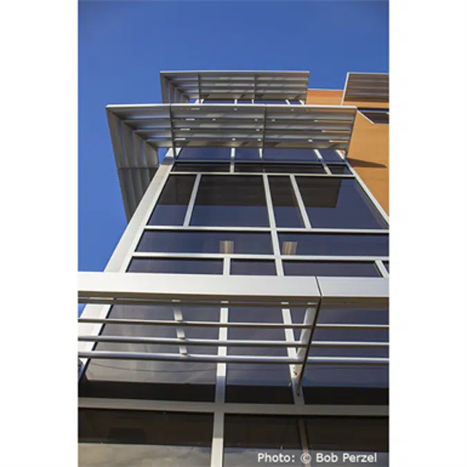 Versoleil ® SunShade - Outrigger System - for Curtain Wall