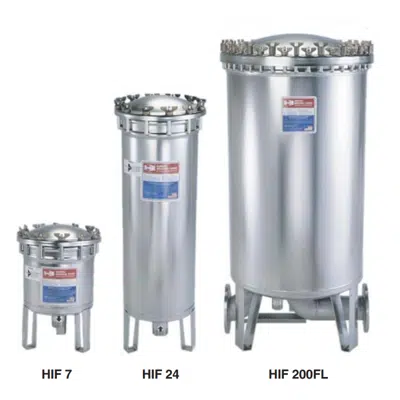 画像 HIF Up-Flow Cartridge Filter Housings