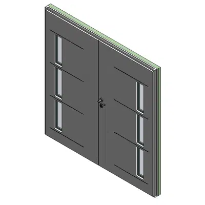 imagem para Entrance door BALADE range - Double door