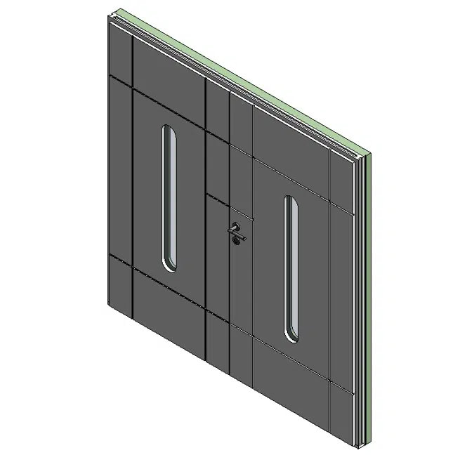 Entrance door BALADE range - Double door