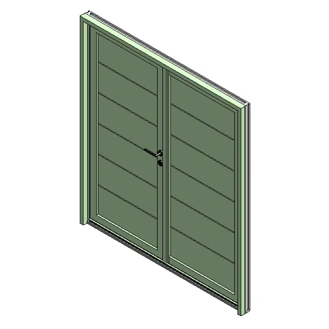 Entrance door ESSENTIELLE range - Double door