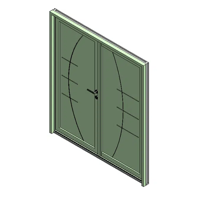 Entrance door ESSENTIELLE range - Double door