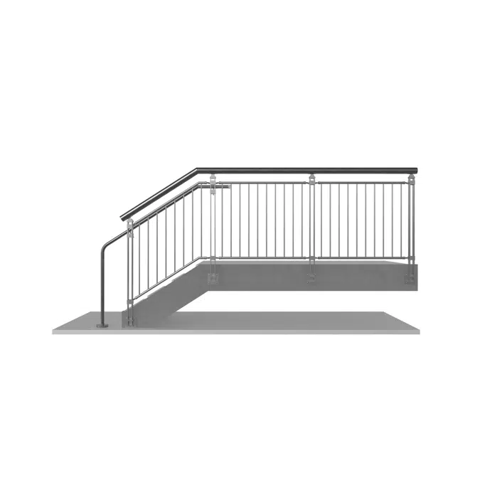 BLADE Air Stainless Steel Picket Railing System