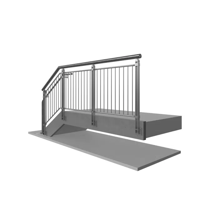 BLADE Air Stainless Steel Picket Railing System