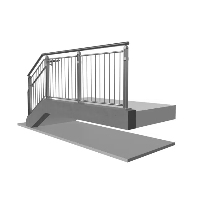 BLADE Air Stainless Steel Picket Railing System