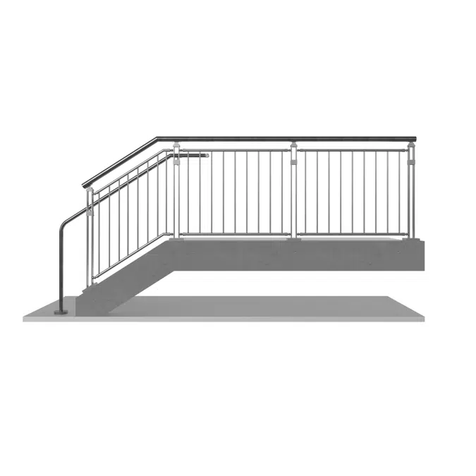 BLADE Air Stainless Steel Picket Railing System