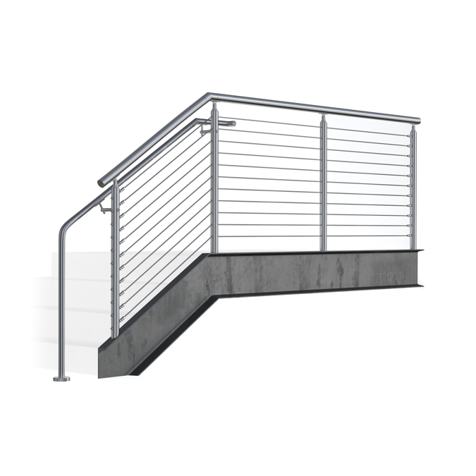 Objetos Bim - Download gratuito CIRCA Stainless Steel Cable Railing ...