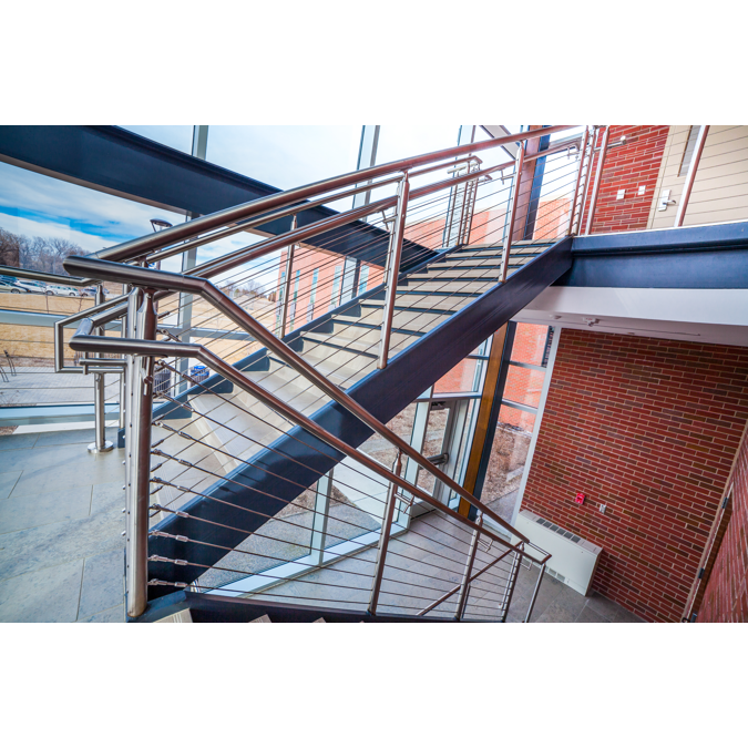 BIM objects - Free download! CIRCA Stainless Steel Cable Railing System ...