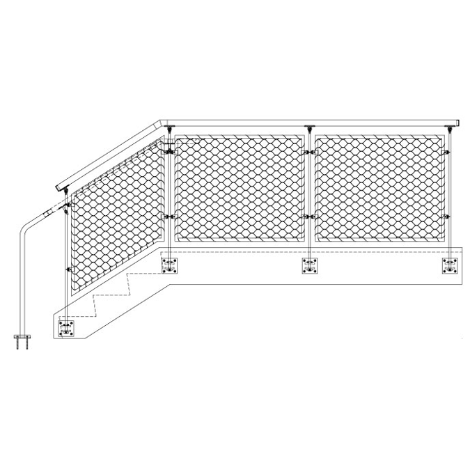 BEACON Stainless Steel Cablenet Railing System