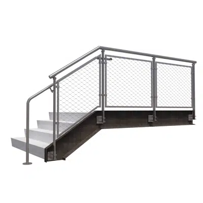 BEACON Stainless Steel Cablenet Railing System图像